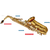 Alt saxofon Yamaha model YAS-280