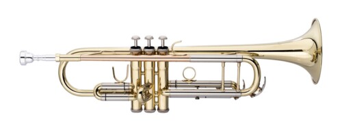 Stagg LV-TR5205 Bb Trompet, ML-Bore, Leadpipe i Gold Brass, med Soft Case