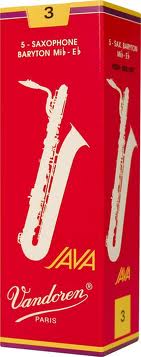 Vandoren Java Red baritone sax reeds