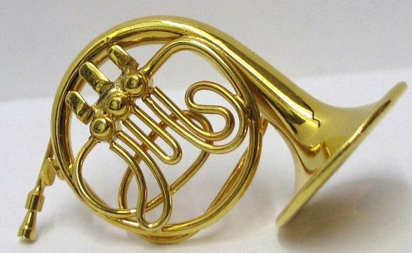 Miniature French horn