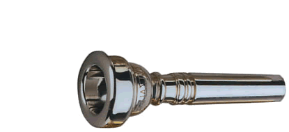 Dotzauer mouthpiece silver-plated hunting horn