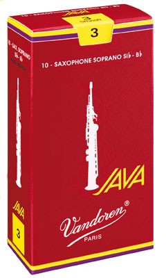 Vandoren Java Red soprano sax reeds