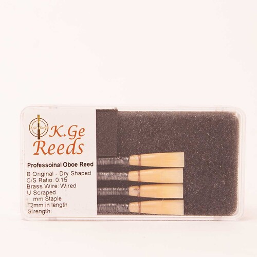 KGE Professional Oboe reed 47mm 10-pack