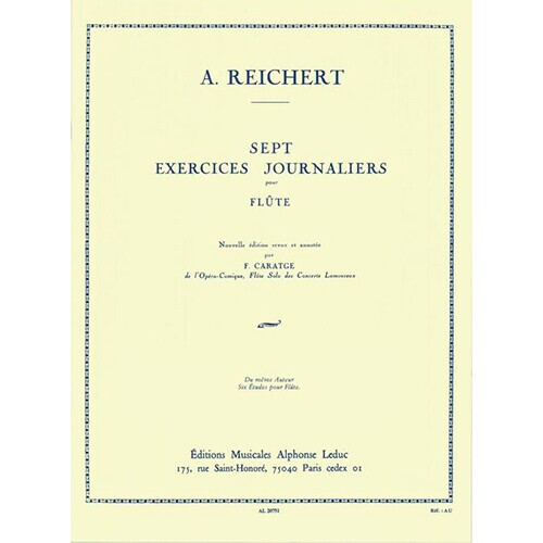A. Reichert Sept Exercices