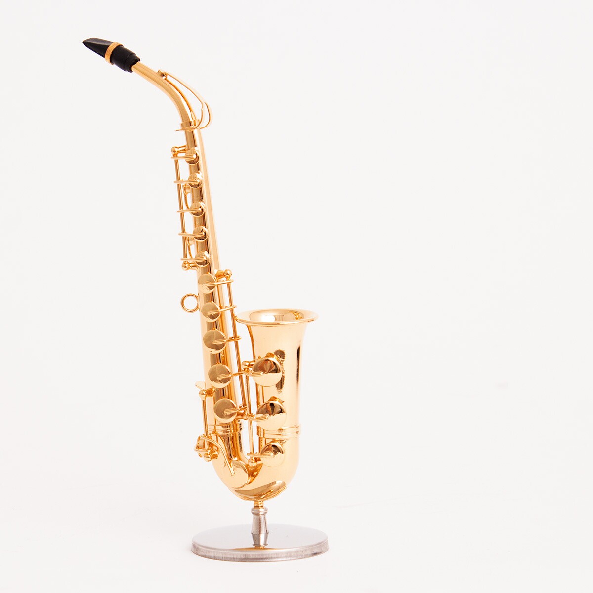 Miniature Saxophone, Mini Saxophone Model Brass Portable Vivid