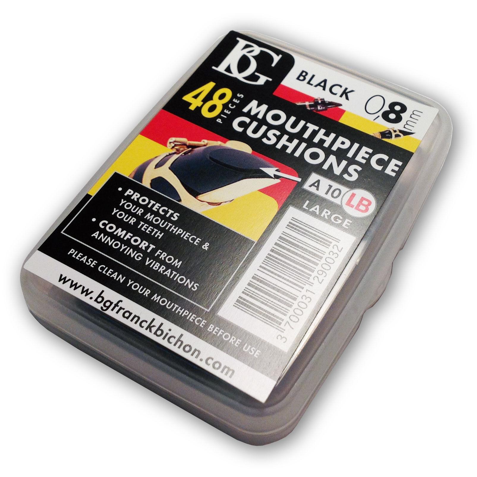 BG mouthpiece cushions 0,8mm 48 pieces i.K.Gottfried ApS