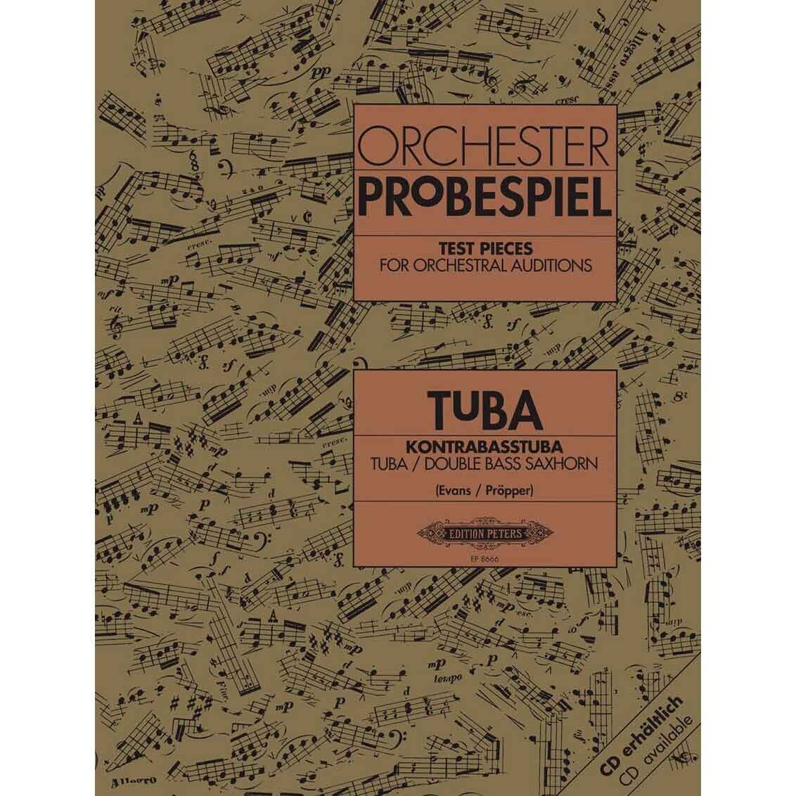 Test Pieces for orchestral auditions Tuba i.K.Gottfried ApS