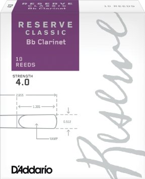 Daddario Reserve Classic Bb klarinet blade