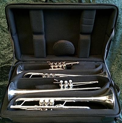 Stomvi Quad case four trumpets