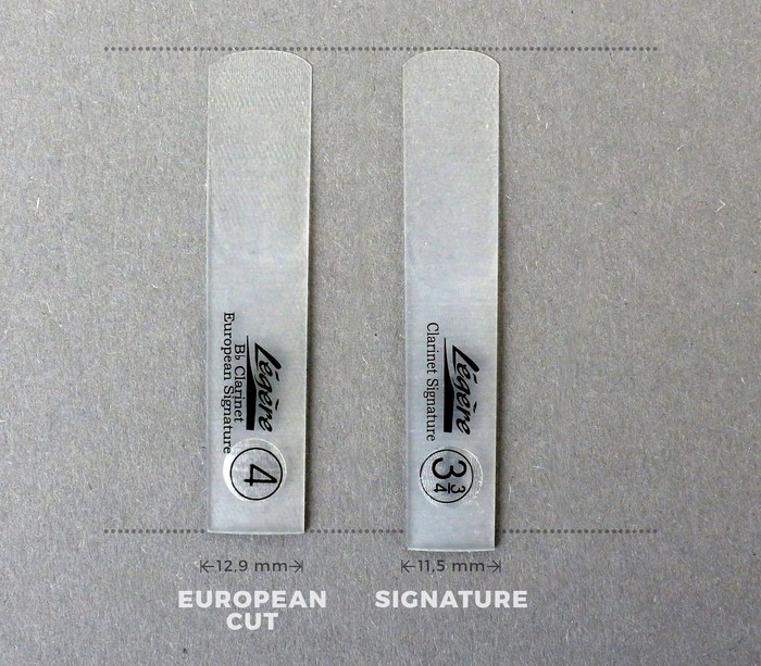 Légère European Cut Bb-klarinetblad