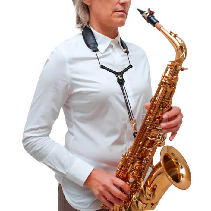 BG S20 YBMSH Zen Leather Strap Saxophone