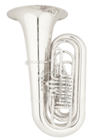 Eastman EBB825VGS Professionel BBb-Tuba 5/4 (Forsølvet)