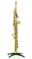 Anfree soprano saxophone, gold lacquer