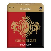 Grand Concert Select Thick Blank Bb clarinet reeds