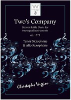Two's Company for Alto and Tenor Saxophone