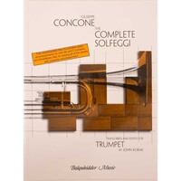 Giuseppe Concone the Complete Solfeggi for Trumpet