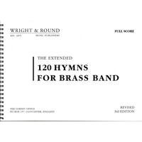 120 Hymns for Brass Band Fuldt Partitur A4
